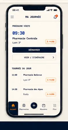 Expérience mobile Agent TR1